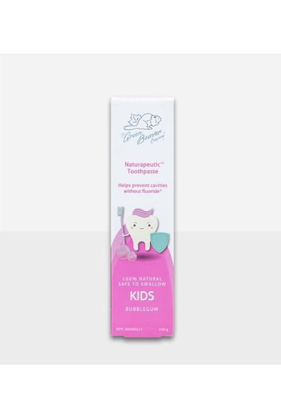 Green Beaver- Kids Toothpaste: Bubblegum