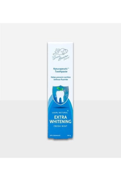Green Beaver- Naturapeutic Toothpaste: Extra Whitening (Fresh Mint)100g