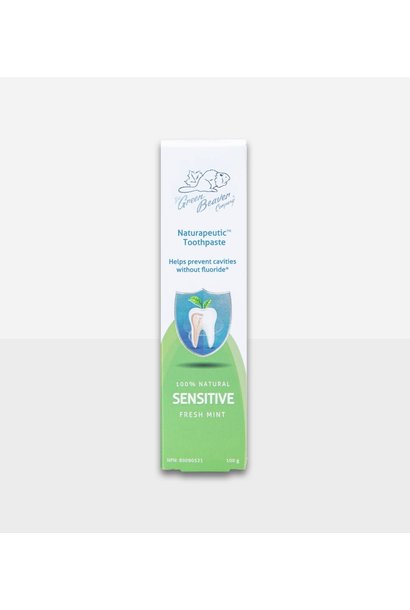 Green Beaver Naturapeutic Toothpaste: Sensitive (Fresh Mint)