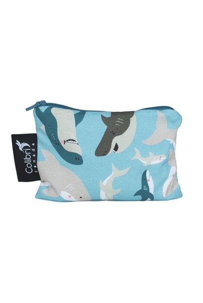 Sharks Reusable Snack Bag (small)