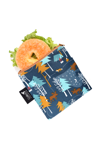 Camp Out Reusable Snack Bag (large)