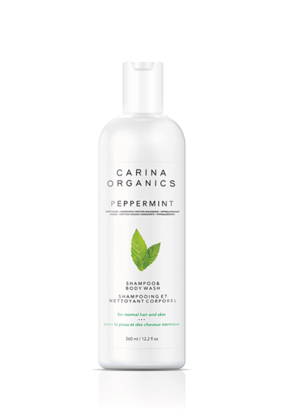 Carina- Peppermint Shampoo & Body Wash 360ML
