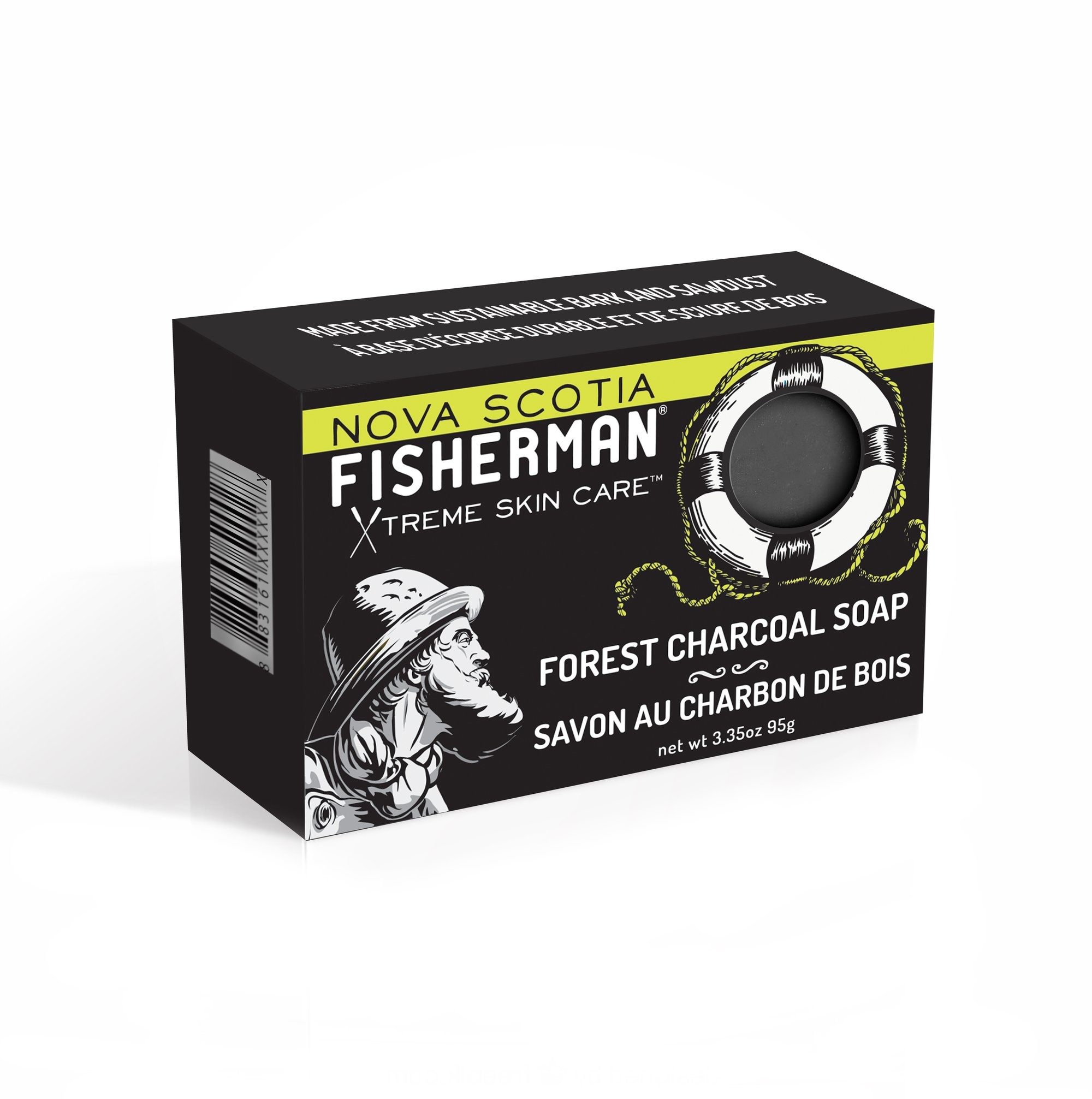 Nova Scotia Fisherman - Soap (Forest Charcoal)-1