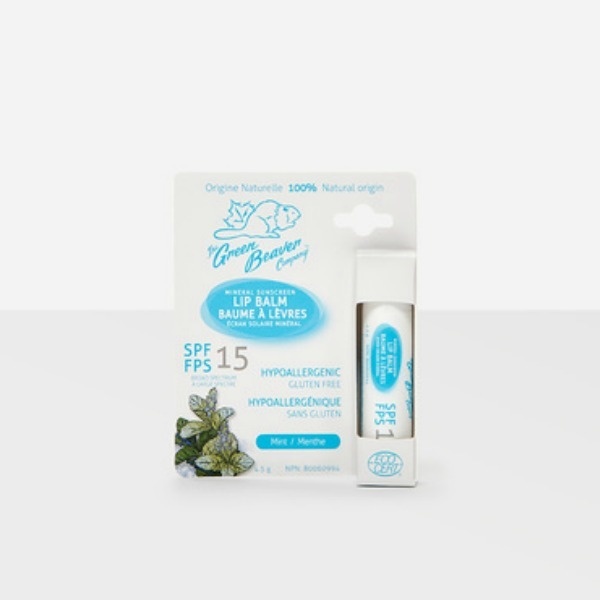 Sunscreen Lip Balm SPF 15 (Mint)-1