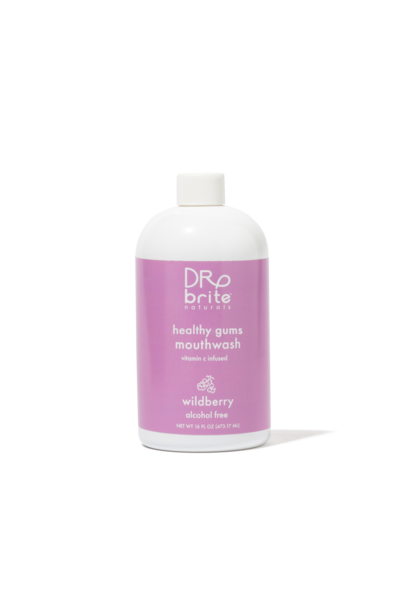 Dr. Brite : Natural Whitening Mouthwash - Wildberry (16oz)