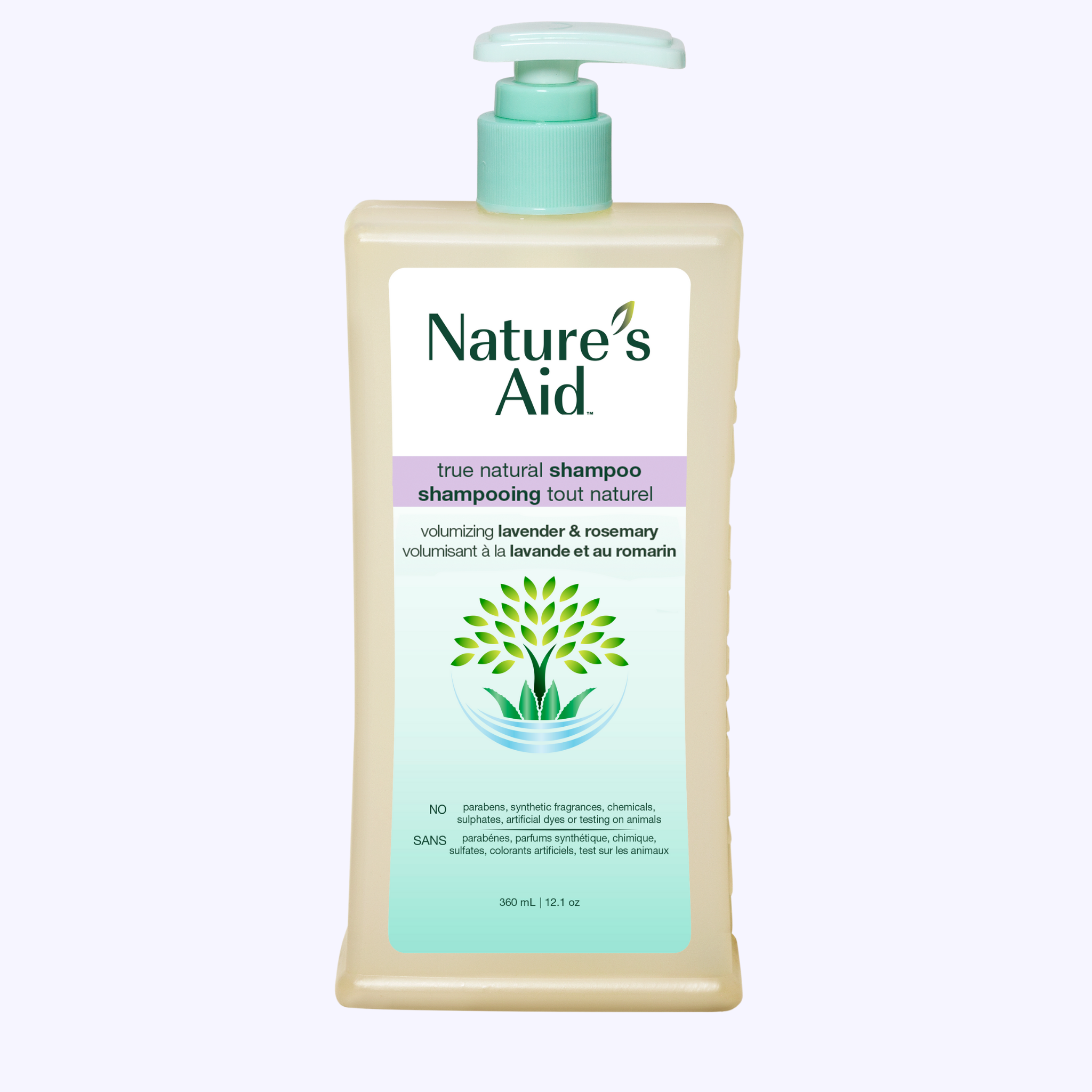 Shampoo (Lavender & Rosemary) 360ml-1