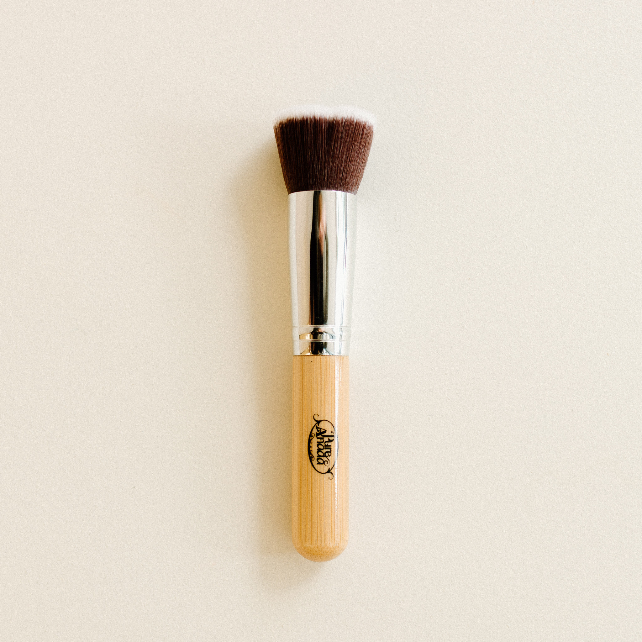 Flat Top Foundation Brush Pure Anada Cosmetics