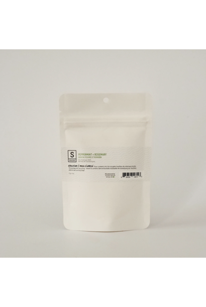 Dry Shampoo (Peppermint + Rosemary) - Refill Bag