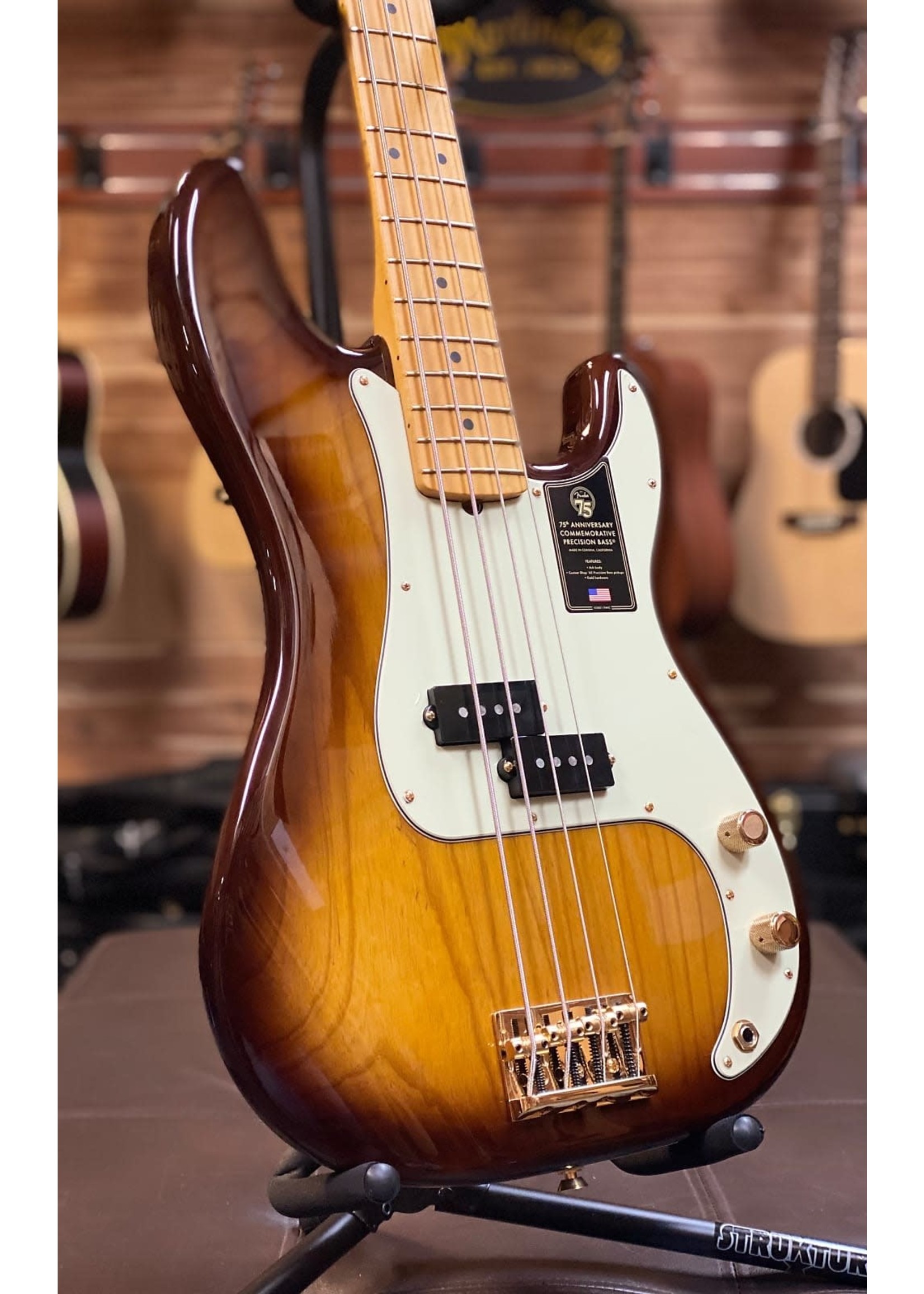 75th anniversary commemorative precision bass