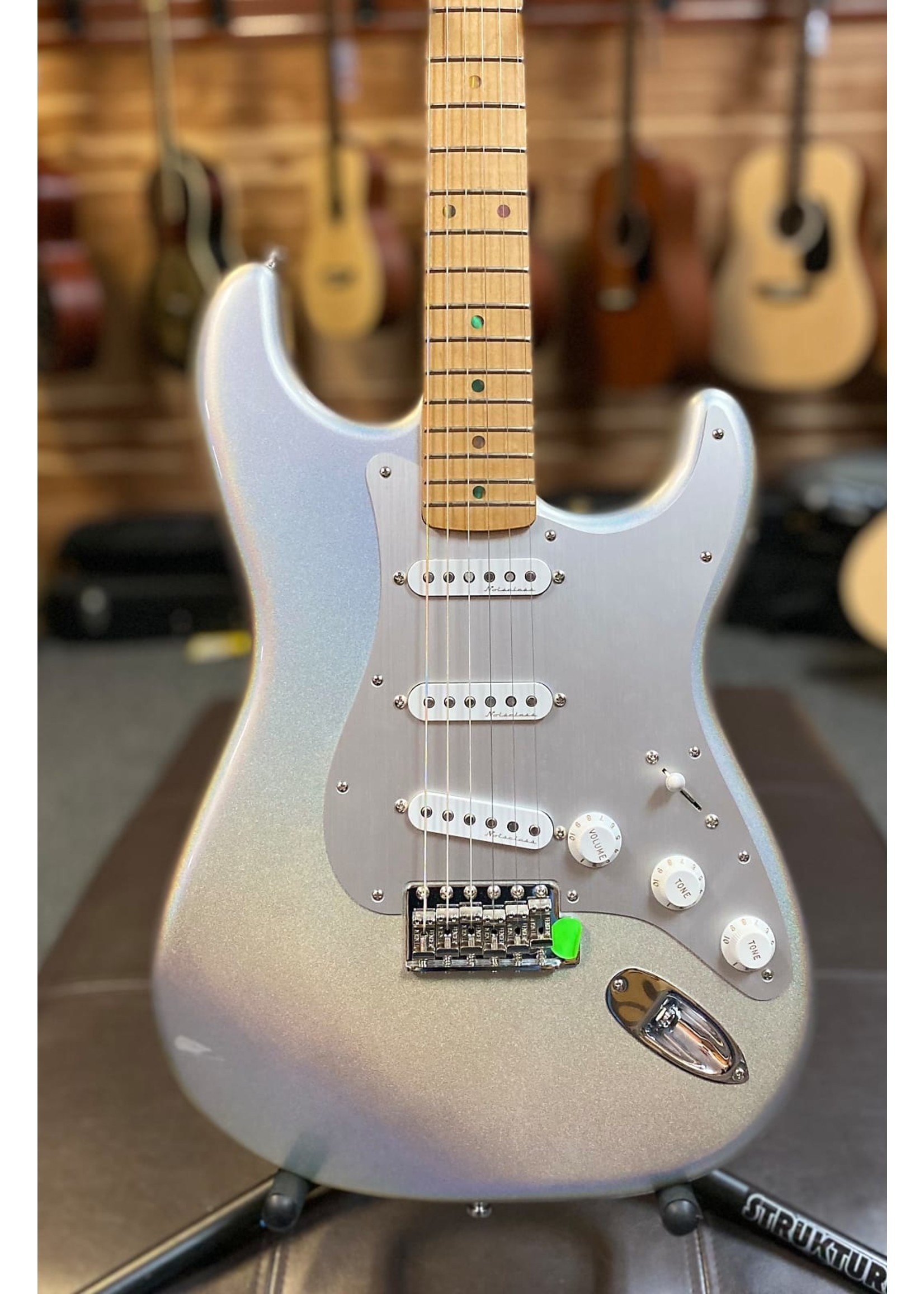 FENDER Fender H.E.R. Stratocaster  "Chrome Glow" Electric Guitar w/Gigbag