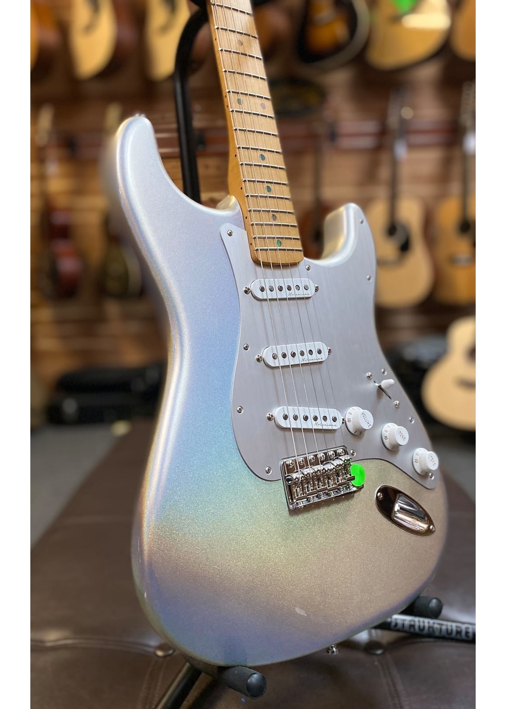 FENDER Fender H.E.R. Stratocaster  "Chrome Glow" Electric Guitar w/Gigbag