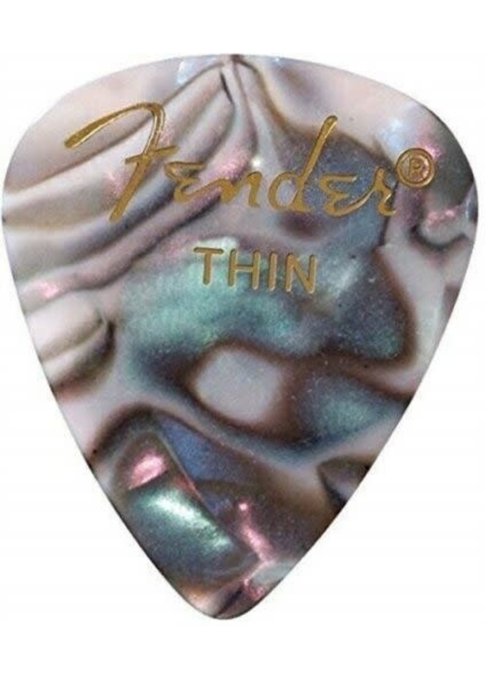 FENDER FENDER PREMIUM PICK PACK ABALONE THIN 12 PK