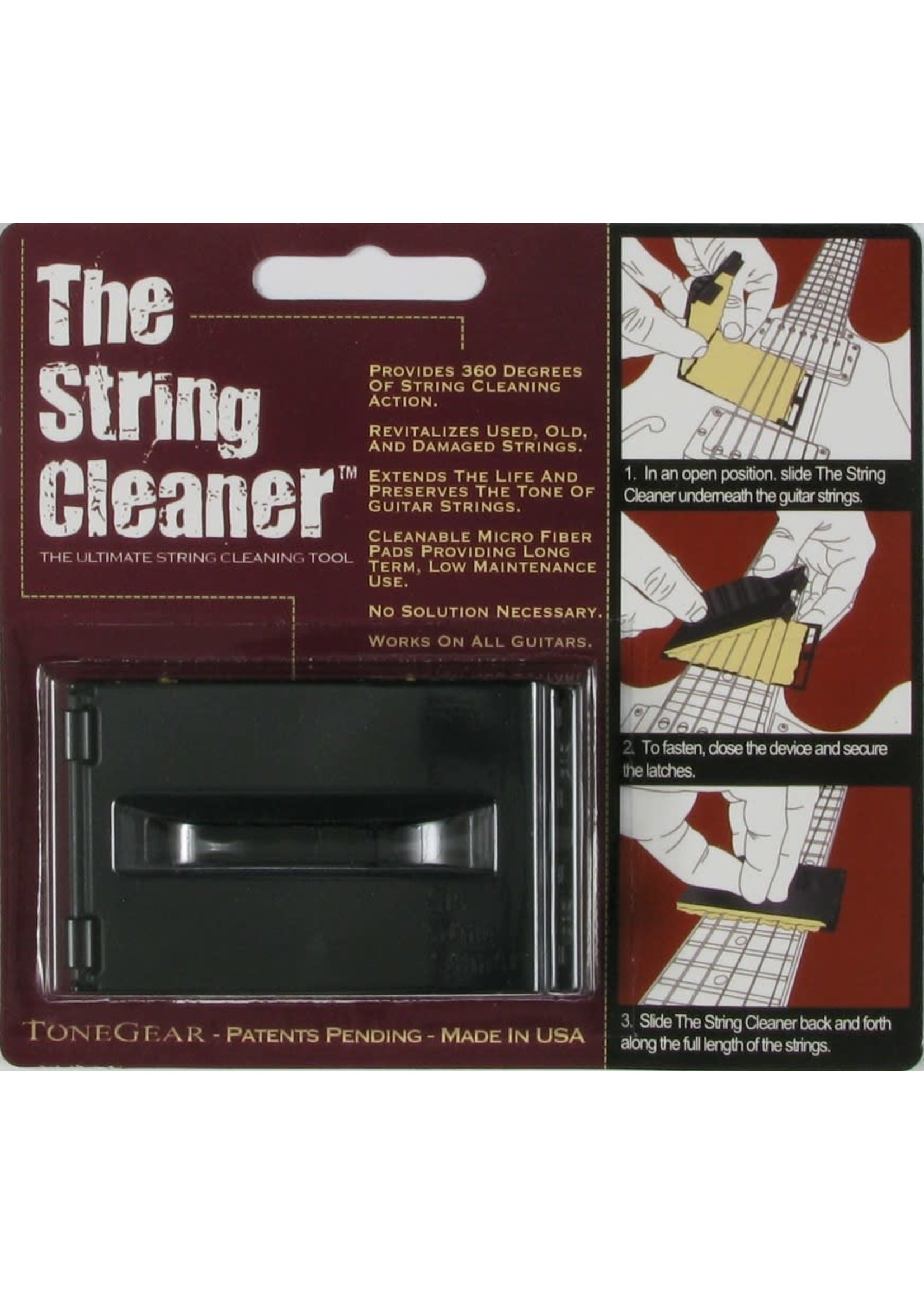 GUITAR STRING CLEANER + $5 Shipping