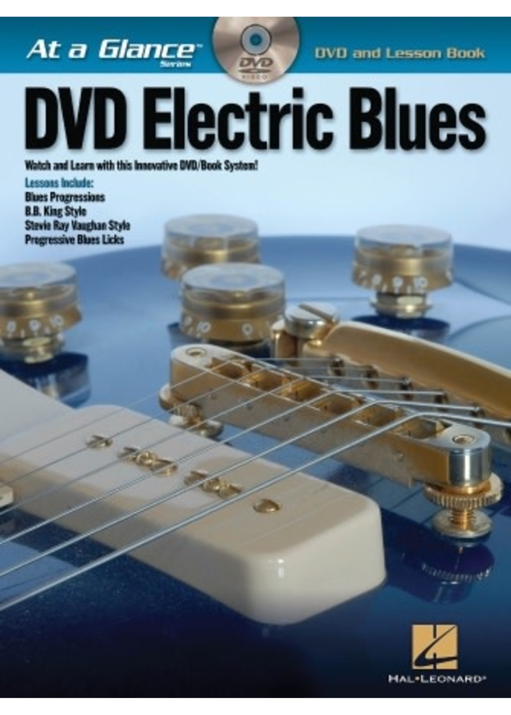 HAL LEONARD AT A GLANCE DVD ELECTRIC BLUES GUITAR