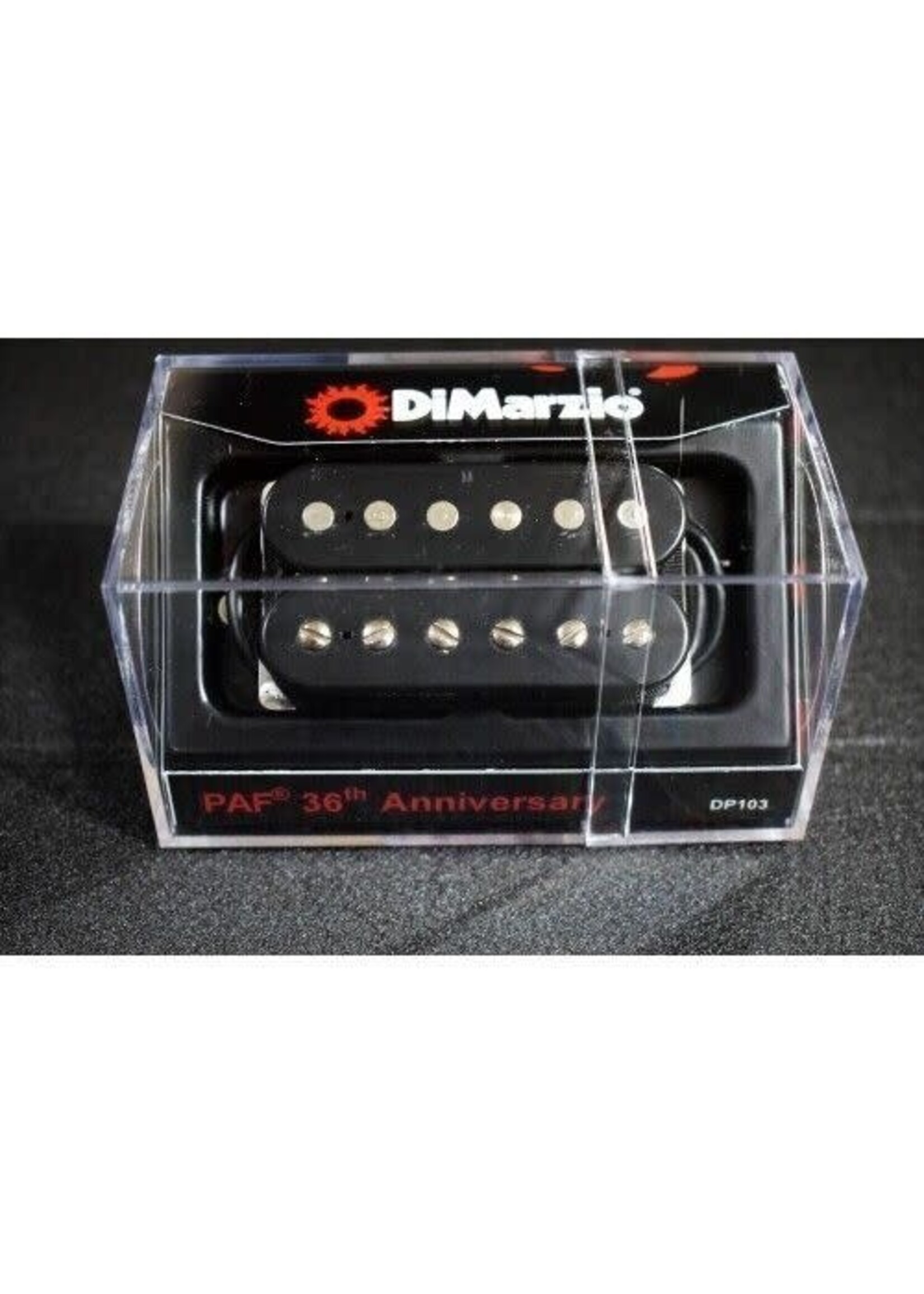 DIMARZIO DiMARZIO PAF 36th ANNIVERSARY PICKUP BLACK NECK +$10 SHIPPING