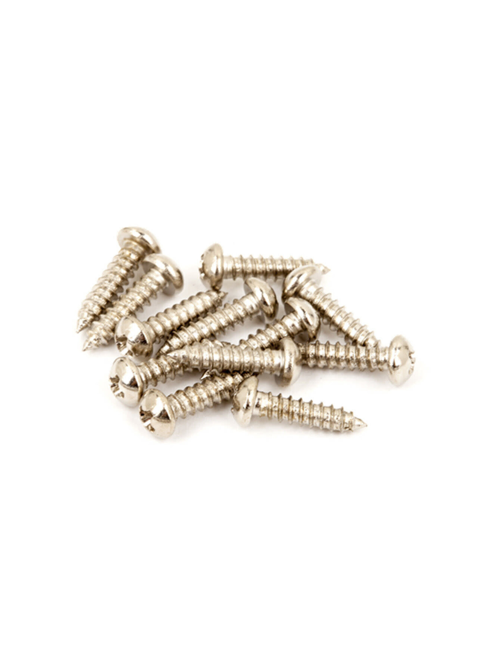 FENDER Fender Pure Vintage Tuning Machine Mounting Screws, Nickel-Plated, (12) + $5 Shipping