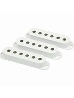 FENDER FENDER STRAT PICKUP COVERS WHITE w/FREE SHIPPING