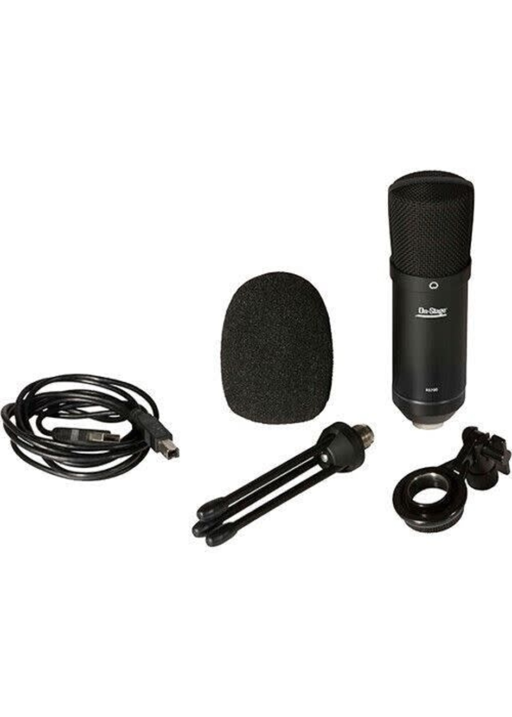 ON STAGE STANDS ON STAGE AUDIO  AS700 USB MICROPHONE PACKAGE w/FREE SHIPPING