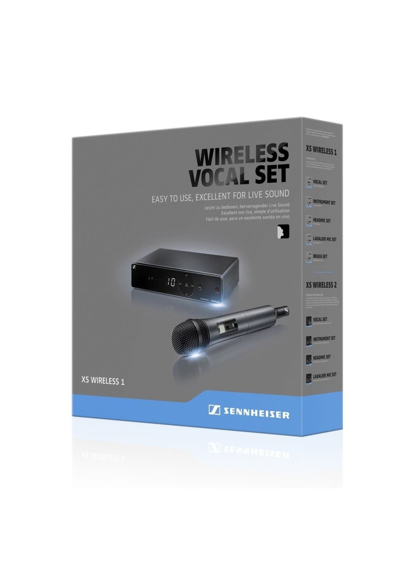 Sennheiser XSW 1-825-A Wireless Handheld Vocal Mic System + $25 Shipping