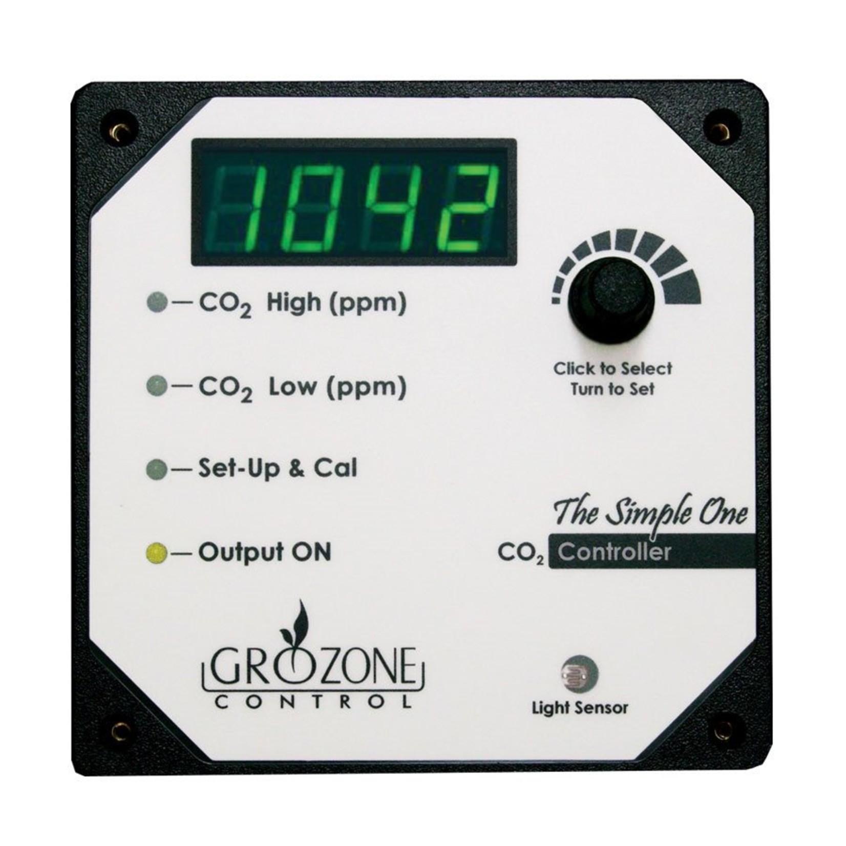 Grozone Controls GROZONE SC02 CO2 CONTROLLER 1 OUTPUT 0-5000 PPM