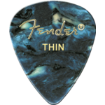 Fender Fender Guitar 12 Pack Pick 351 Shape Thin Premium Ocean Turquoise