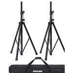 Proline Proline Speaker Stand 2-Pack with Carrying Bag regular price $139.99. W/ this demo model $129.99 but & w/ purchase of 2-Harbinger Speakers/PAs you get these 2-stands for sale $75+tax