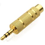 Cable Matters Gold Plated 3.5mm Male to 1/4 Inch Female Stereo Adapter Headphones OK