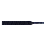 Shoelaces Express SHOELACES BLACK ATHLETIC FLAT COTTON 5/16" WIDE 45" LONG