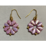 by Emiko Brand New Handmade by Emiko "Pink in Spring" Jewelry Earring-Set