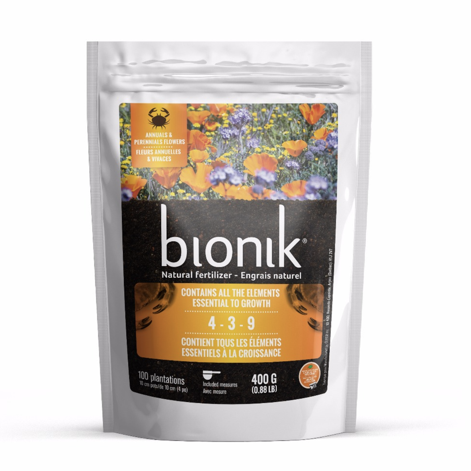 Bionik Fleurs Annuelles & Vivaces  85 g