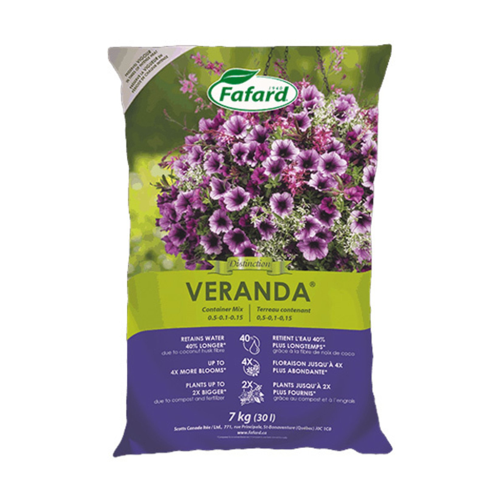 Fafard Terreau Contenant Veranda  30 L