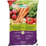 Fafard Terre 3 /1 pour jardin de légumes  (Bio) 30 L **Prix Spécial**