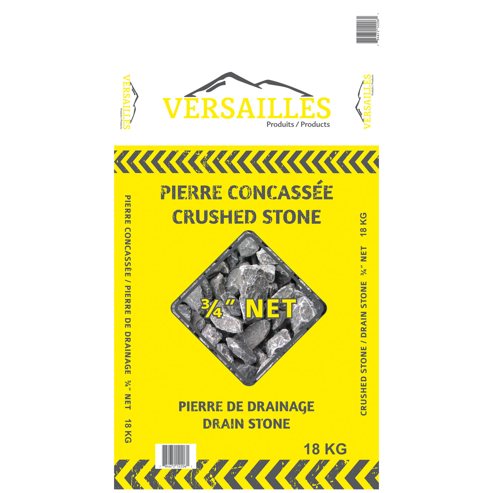 Pierre de Drainage 3/4" Net 20KG