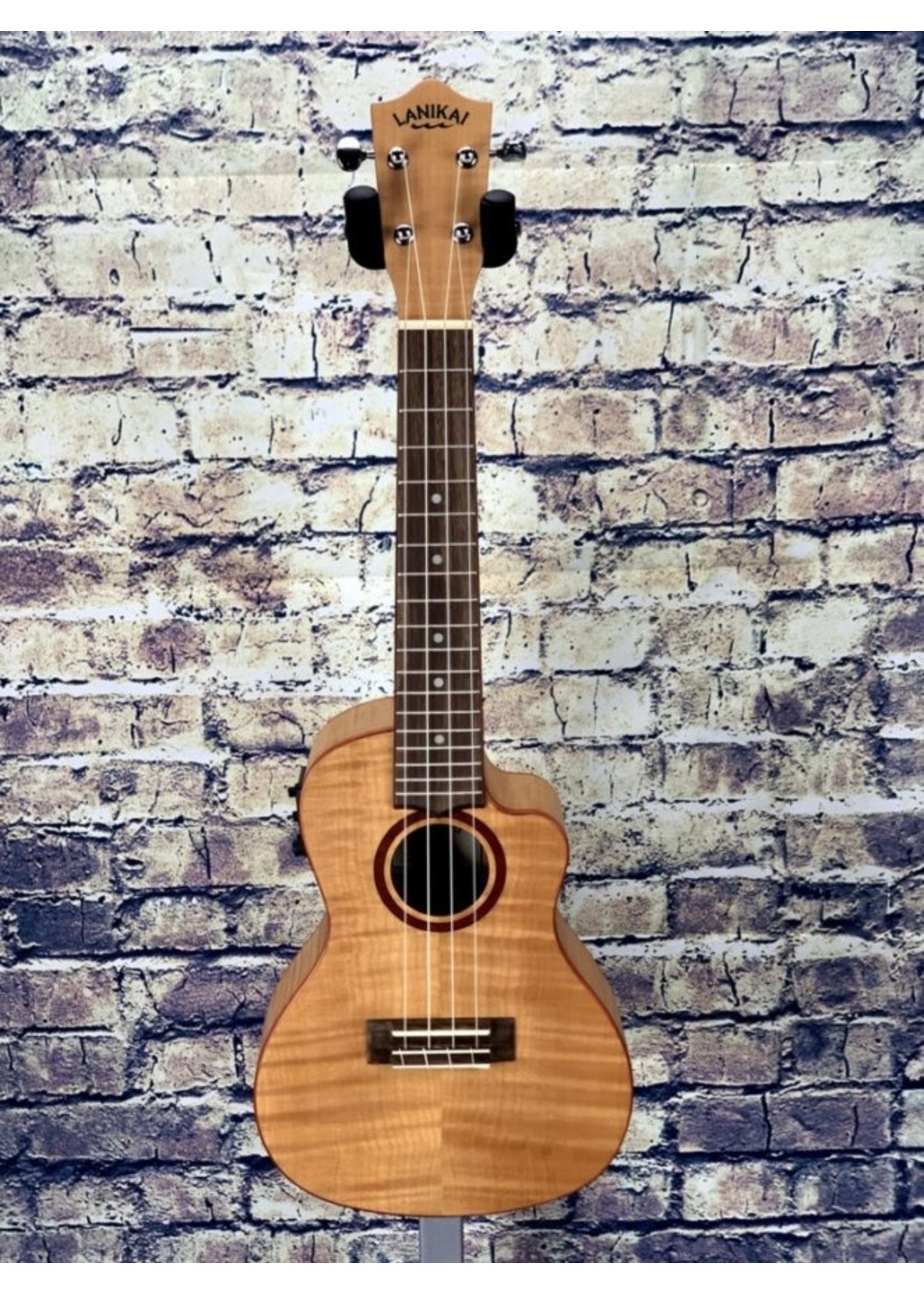 Lanikai Lanikai FM-CEC Ukulele Flame Maple Natural