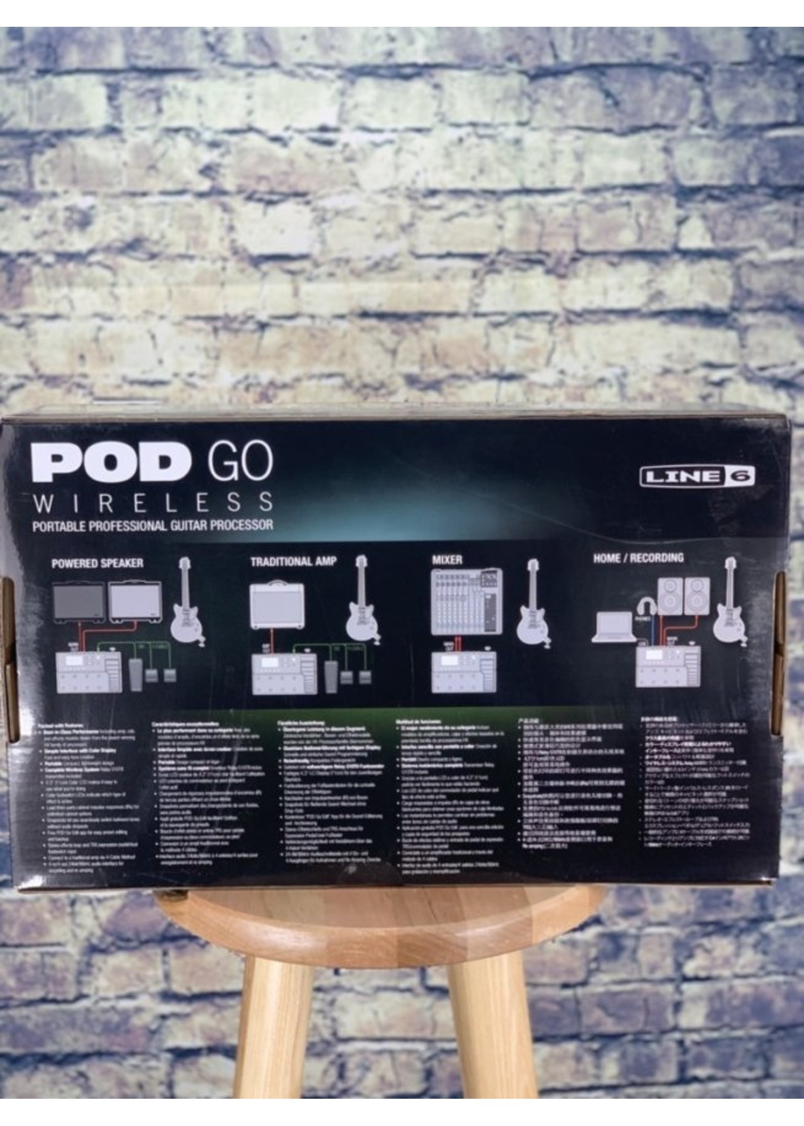 Line 6 Pod Go Guitar Multi Effects Processor