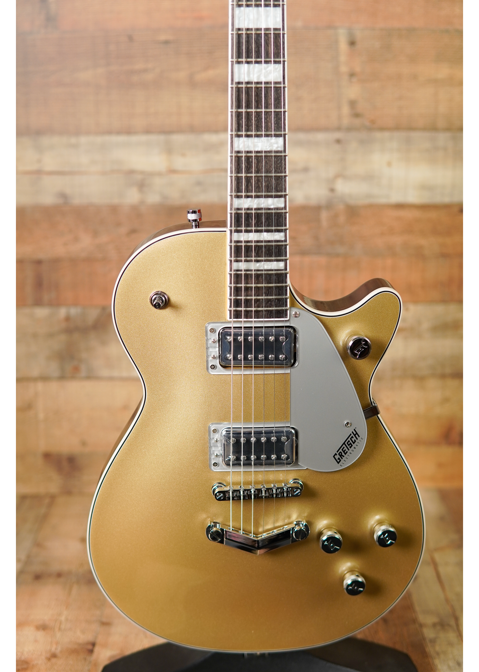 Gretsch Gretsch G5220 ELECTROMATIC® JET™ BT SINGLE-CUT WITH V-STOPTAIL GOLD