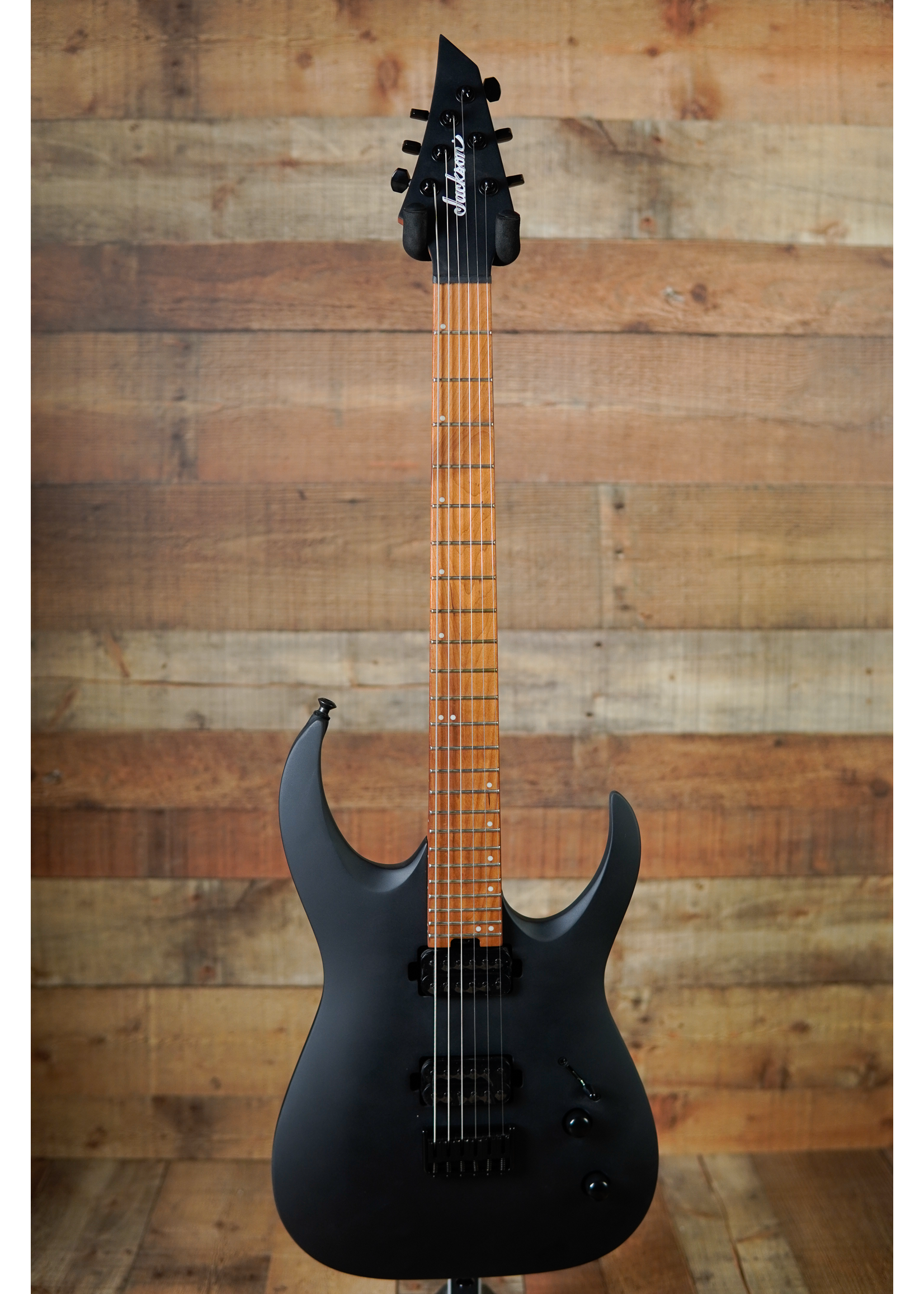 Jackson Jackson  Pro Series Signature Misha Mansoor Juggernaut HT6, Caramelized Maple Fingerboard, Satin Black