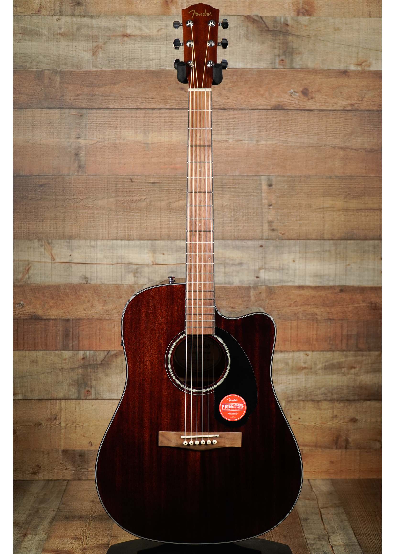 fender cd 60 sce all mahogany