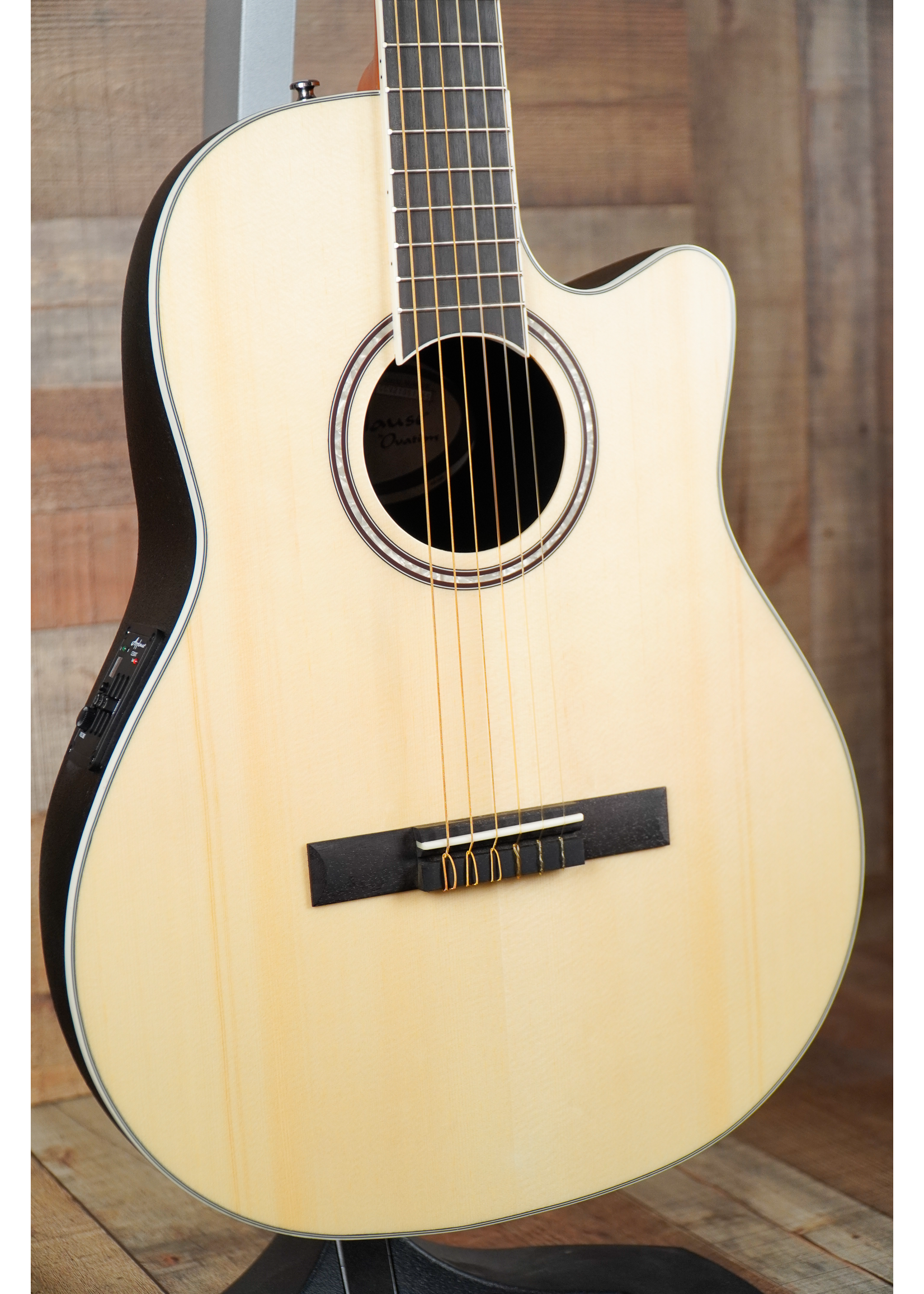 Applause Applause E-Acoustic Classical AB24CS-4S, Satin Spruce Mid-Depth