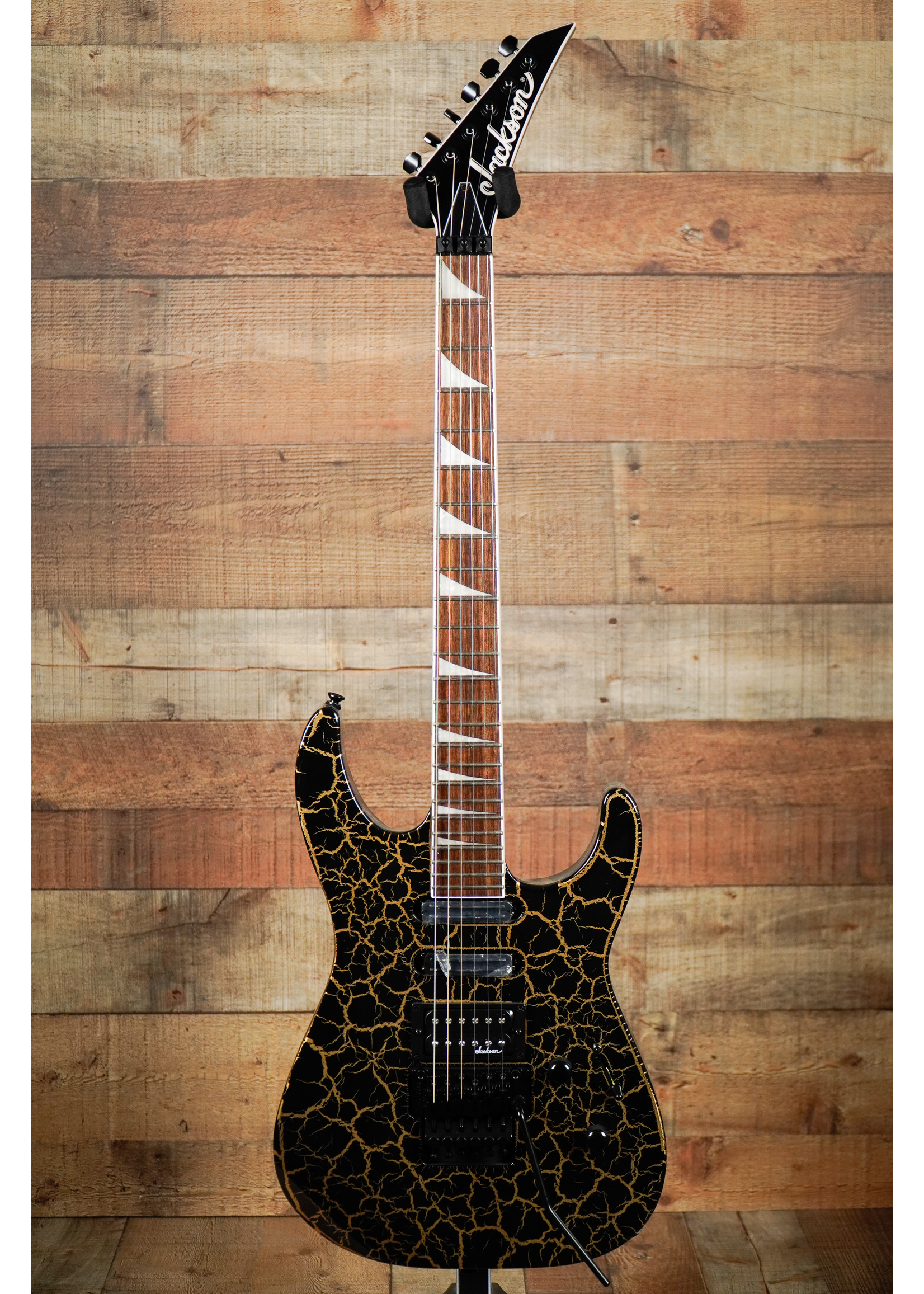 Jackson Jackson  X Series Soloist™ SL3X DX Crackle, Laurel Fingerboard Gold Crackle