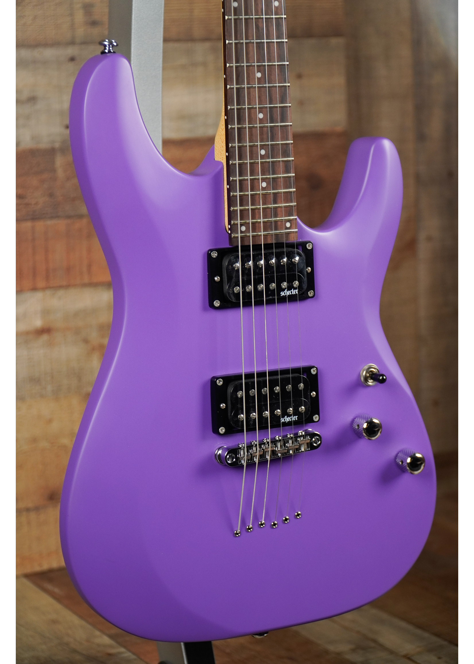 Schecter Schecter  C-6 Deluxe Satin Purple