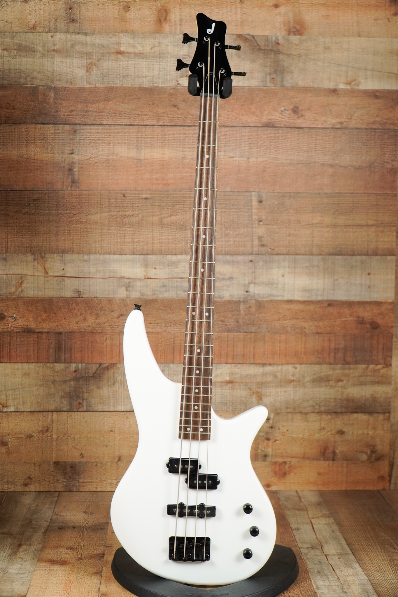 Jackson JS Series Spectra Bass JS2, Laurel Fingerboard, Snow White