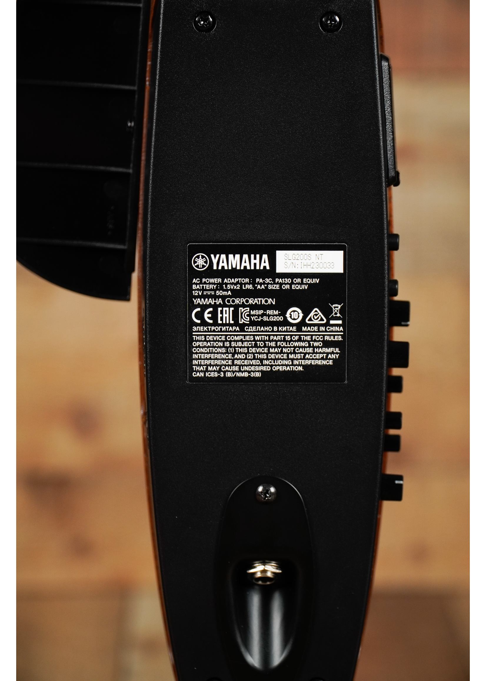 Yamaha Yamaha  SLG200 S W/ Gig Bag  Natural