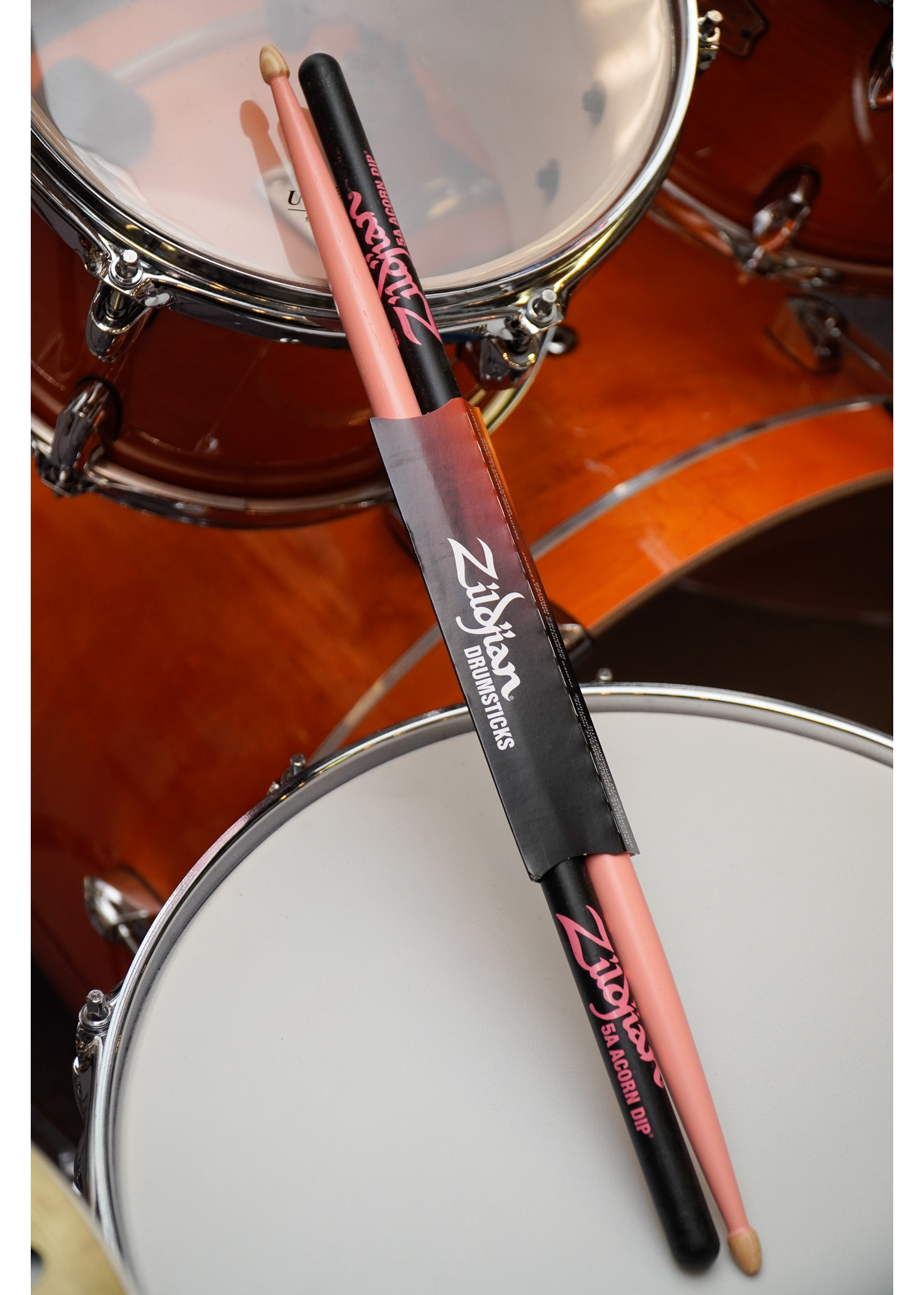 Zildjian Zildjian 5A Acorn Pink Drumsticks