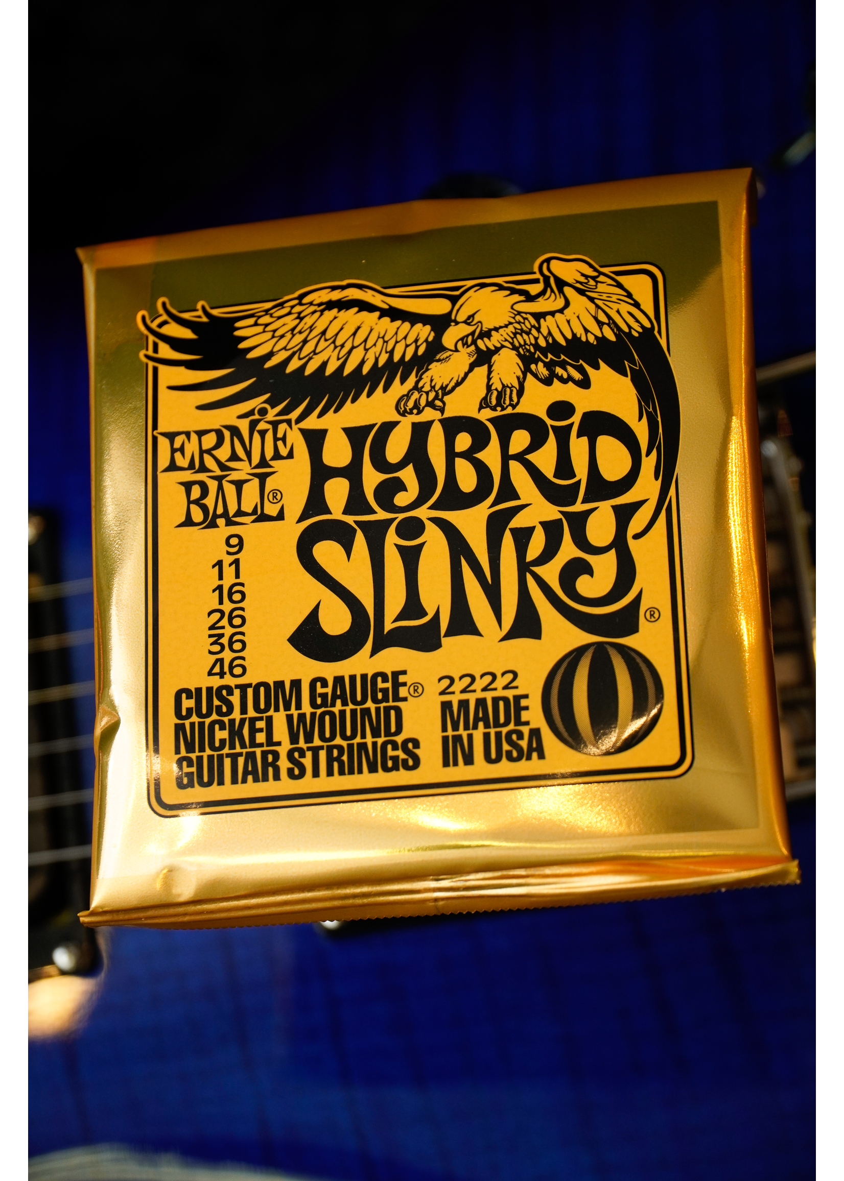 ernie ball Ernie Ball Hybrid Slinky Nickel Wound Electric Guitar Strings - 9-46 Gauge