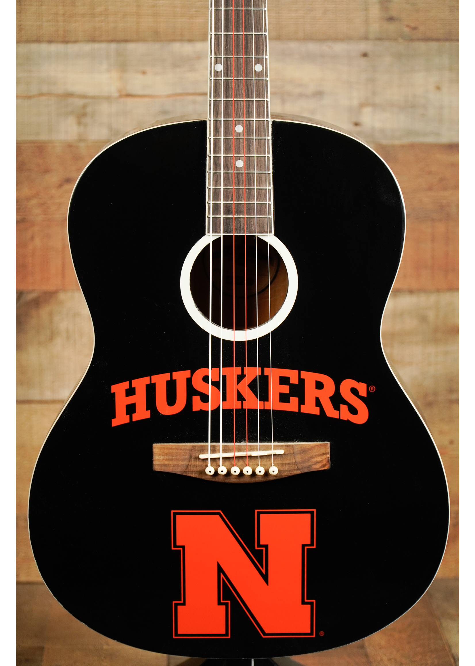 indiana guitar company Indiana Guitar Company Collegiate Acoustic Guitar 2014 Huskers