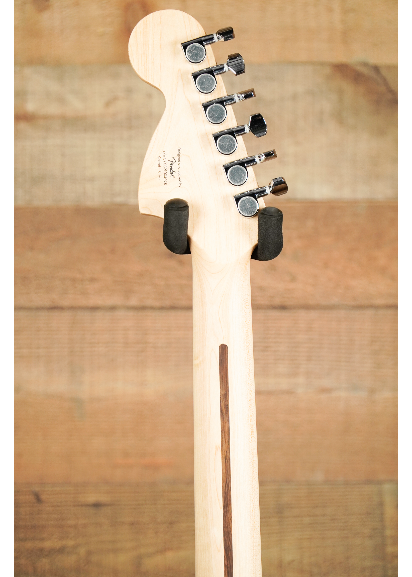 Squier Fender Affinity Series™ Stratocaster® FMT HSS, Maple Fingerboard, White Pickguard, Sienna Sunburst