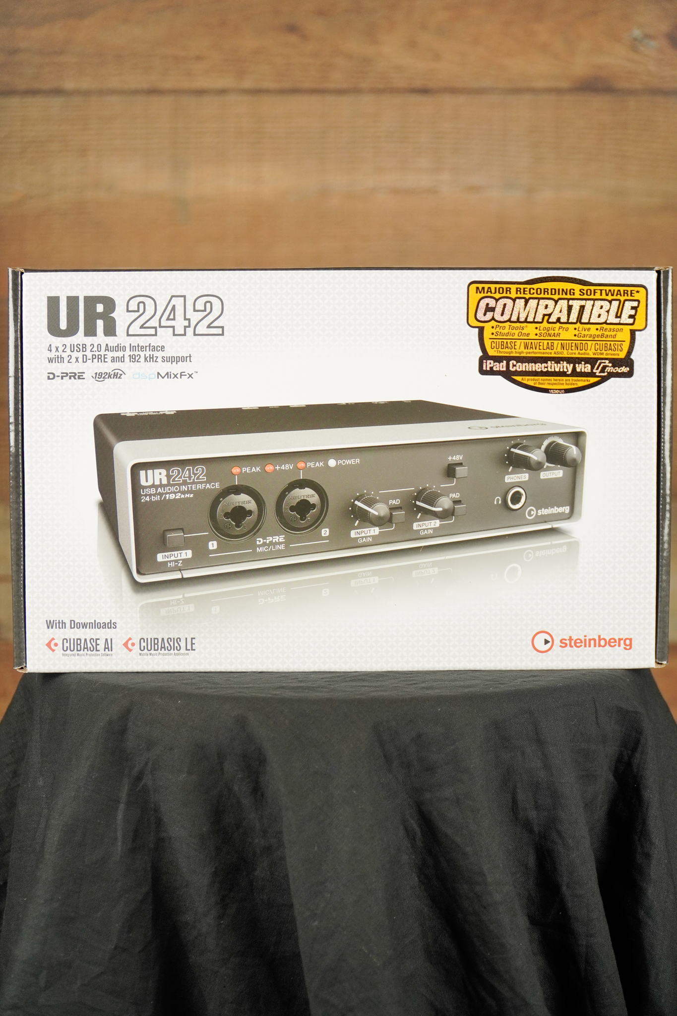 Steinberg UR242 4x2 USB 2.0 Audio Interface w/ MIDI I/O