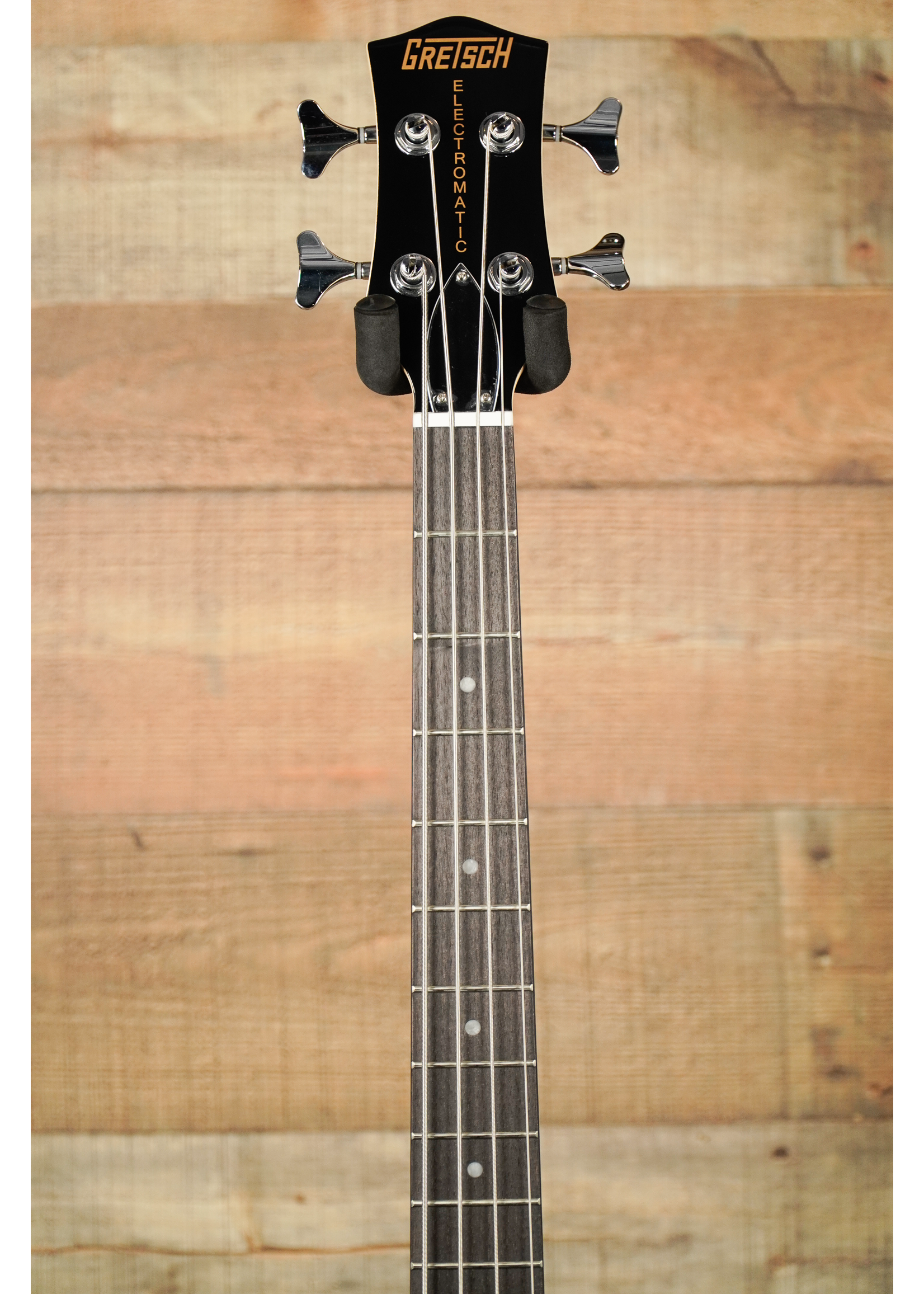 Gretsch Gretsch G2220 Electromatic® Junior Jet™ Bass II Short-Scale, Black Walnut Fingerboard, Walnut Stain