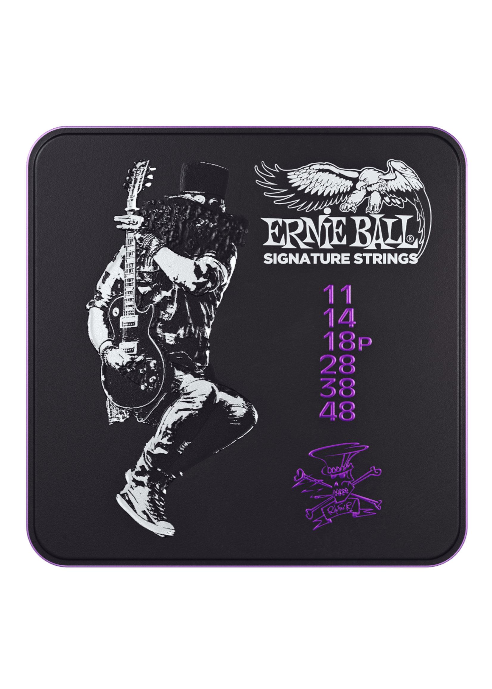 ernie ball Ernie Ball Limited-Edition Slash Signature Strings Set .011-.048 Medium